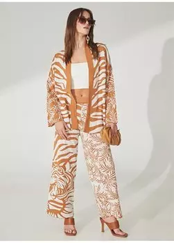 Обычная разноцветная женская куртка MGKD01012 Akep