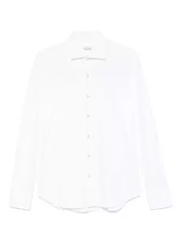 Обычная рубашка Alessandro Gherardi, белый