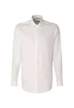 Обычная рубашка под смокинг Seidensticker, бежевый