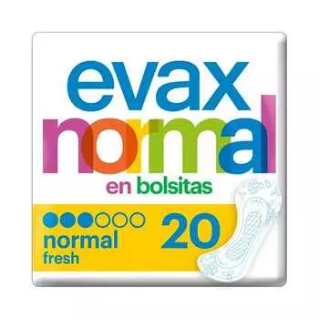 Обычная свежая ежедневная прокладка 20 шт Evax