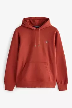 Обычная толстовка с капюшоном Gant, красный
