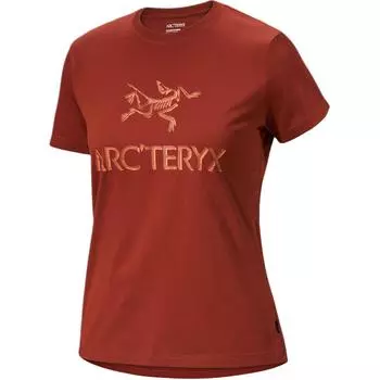 Обычная женская футболка Arcteryx, Sequoia Brown