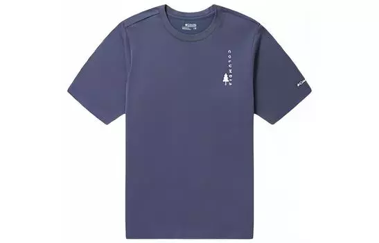 Обычная женская футболка Columbia, темно-серый