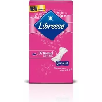 Обычные - 32 шт - ежедневные прокладки Libresse