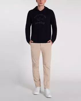 Обычные бежевые мужские брюки чинос Paul & Shark, бежевый