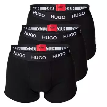Обычные боксеры HUGO, черный