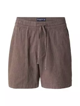 Обычные брюки Abercrombie & Fitch, коричневый