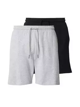 Обычные брюки ABOUT YOU Fabian, цвет mottled grey/Black