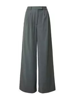 Обычные брюки About You Mila, темно-зеленый