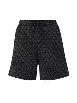 Обычные брюки ADIDAS ORIGINALS Trefoil Monogram, черный