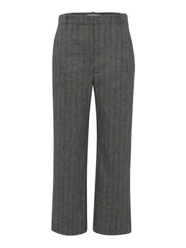 Обычные брюки Banana Republic Petite, цвет Grey/Dark grey