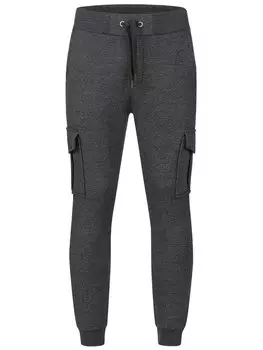 Обычные брюки behype MATAY, темно-серый