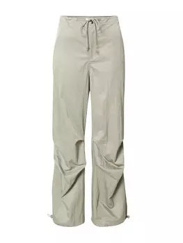 Обычные брюки Bella x ABOUT YOU Luna, цвет Grey/Green