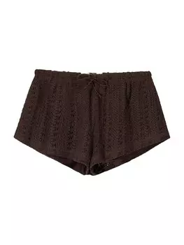 Обычные брюки Bershka, коричневый