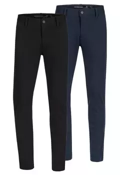 Обычные брюки-чинос INDICODE JEANS, цвет Night blue/Black