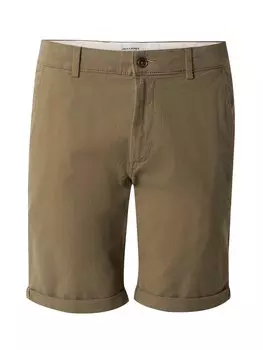 Обычные брюки- чинос JACK & JONES JPSTFury, оливковый