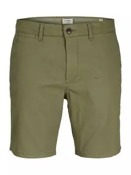 Обычные брюки- чинос JJ Rebel JREBSHARP, оливковый