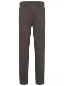 Обычные брюки чинос MEYER Bonn, коричневый/темно-коричневый
