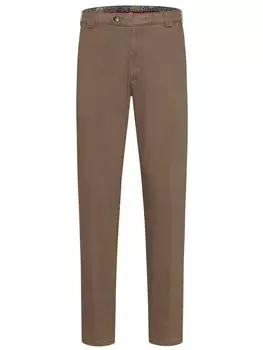 Обычные брюки чинос Meyer Hosen Roma, коричневый