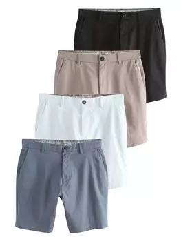 Обычные брюки-чинос Next, цвет Dark beige/Sapphire/Black/White