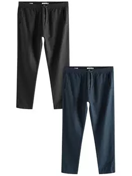 Обычные брюки- чинос Next, цвет Navy/Black