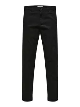 Обычные брюки чинос SELECTED HOMME New Miles, черный