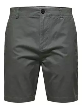 Обычные брюки чинос SELECTED HOMME, серый