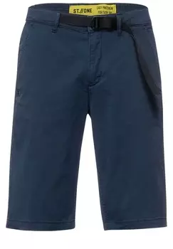 Обычные брюки чинос Street One MEN, темно-синий