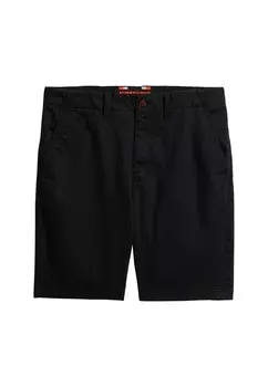Обычные брюки- чинос Superdry, черный