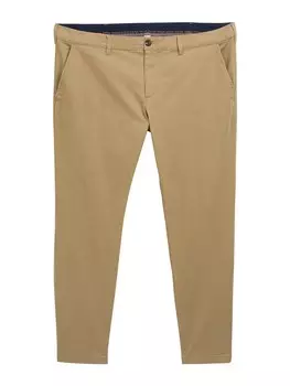 Обычные брюки- чинос TOM TAILOR Men +, бежевый