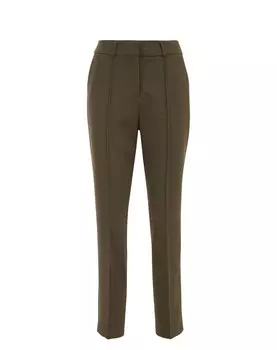 Обычные брюки- чинос WE Fashion, оливковый