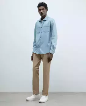 Обычные брюки-чиносы Sfera, цвет Camel