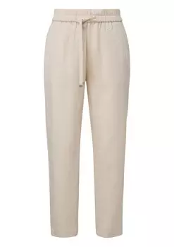 Обычные брюки COMMA, бежевый
