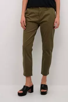 Обычные брюки CULTURE Brita, оливковый