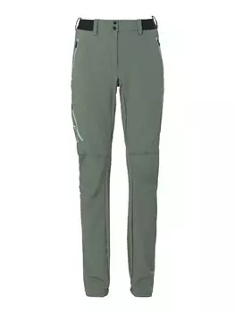 Обычные брюки для активного отдыха VAUDE Scopi II, цвет Khaki/Pastel green