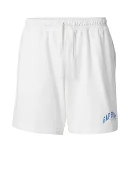 Обычные брюки GAP, белый