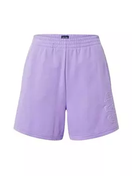Обычные брюки GAP, светло-фиолетовый