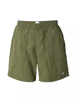 Обычные брюки GAP, зеленый