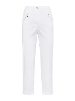 Обычные брюки Goldner, белый