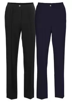 Обычные брюки Goldner, цвет marine blue/Black