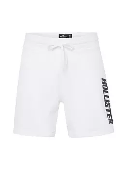 Обычные брюки Hollister, белый
