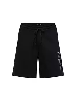 Обычные брюки Hollister, черный