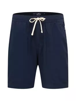 Обычные брюки Hollister, темно-синий