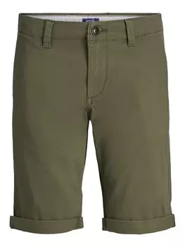 Обычные брюки Jack & Jones Junior JPSTDavid, оливковый