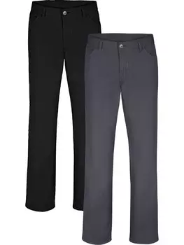 Обычные брюки Jan Vanderstorm Teja, серый/черный