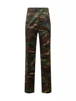 Обычные брюки-карго Brandit, хаки/тростниковый/темно-зеленый