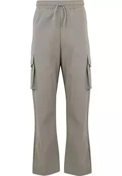 Обычные брюки- карго DEF Ale, светло-серый
