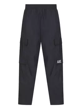 Обычные брюки-карго EA7 Emporio Armani Core Identity, черный