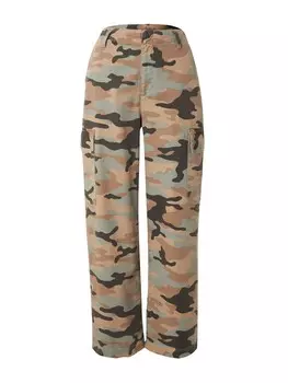 Обычные брюки- карго GAP, цвет Green/Khaki