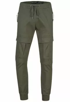 Обычные брюки- карго INDICODE JEANS Dennis, хаки